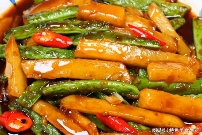 壓箱底的小炒食譜,解饞味美的土豆燒豆角,0基礎教程,嘎嘎好吃