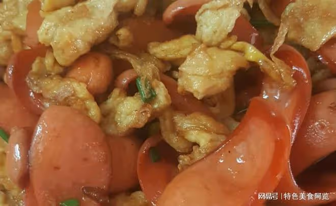 手殘黨福音,深扒火腿炒蛋的簡單做法,解饞下飯,老少皆宜的美食