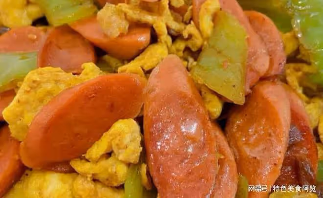 手殘黨福音,深扒火腿炒蛋的簡單做法,解饞下飯,老少皆宜的美食