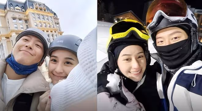 竇驍何超蓮慶祝33歲生日,雙手護在老婆肩上,合體打破婚變傳聞