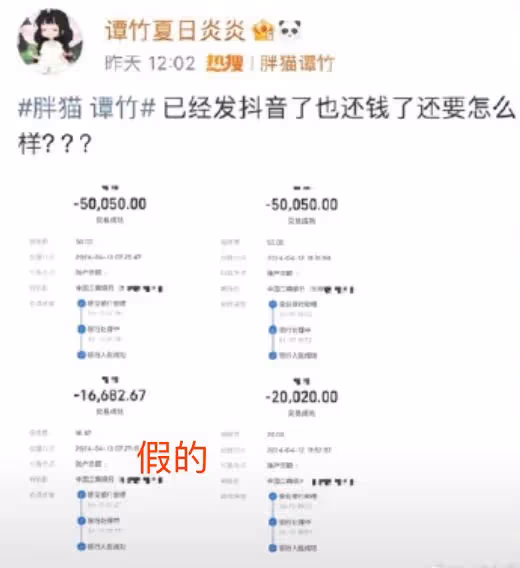 胖貓事件反轉？譚竹微博是假冒的，胖貓姐姐也躺槍，謠言四起！