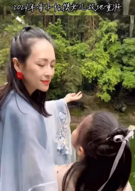 章子怡離婚後首曬女兒,8歲醒醒長大了,母女穿古裝舞蹈超溫馨!