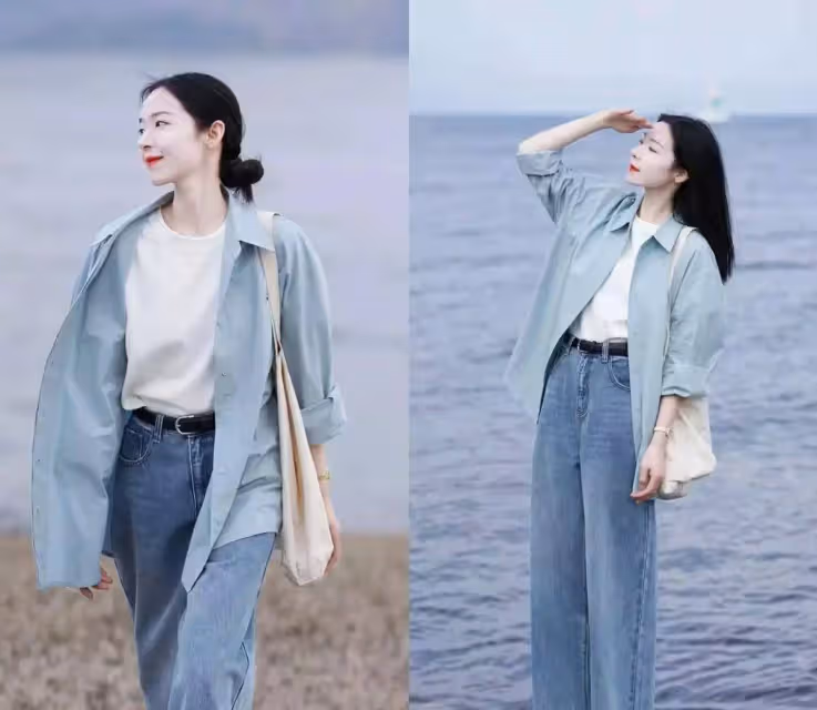 聰明女人褲子很少買多,選擇百搭簡約的單品,塑造夏季穿搭不費力