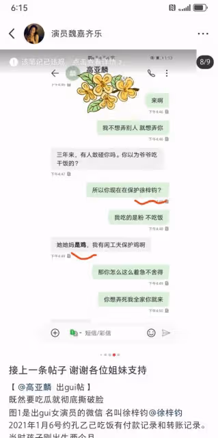 震碎三觀!高亞麟出軌「小三」最新回應:我收了錢,可我是好姑娘