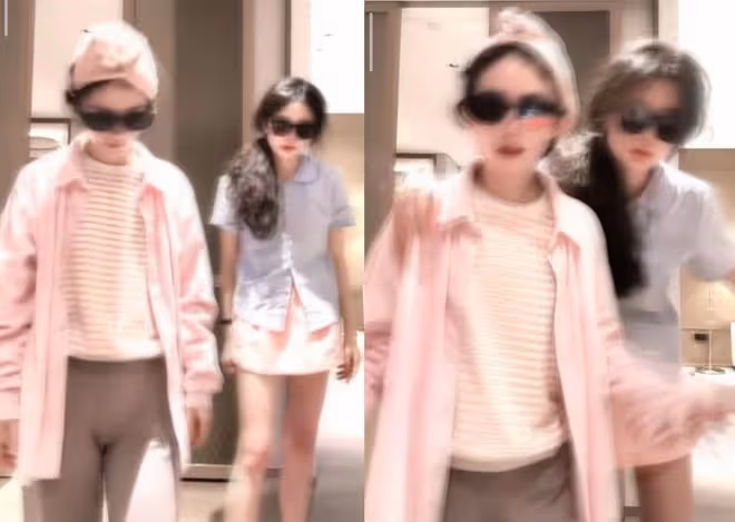 趙麗穎罕與孫千跳舞，閨蜜倆變「憨憨姐妹」，舞姿可愛素顏美翻了