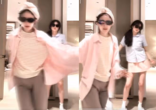 趙麗穎罕與孫千跳舞，閨蜜倆變「憨憨姐妹」，舞姿可愛素顏美翻了