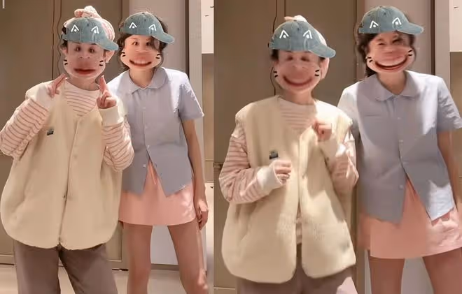 趙麗穎罕與孫千跳舞，閨蜜倆變「憨憨姐妹」，舞姿可愛素顏美翻了