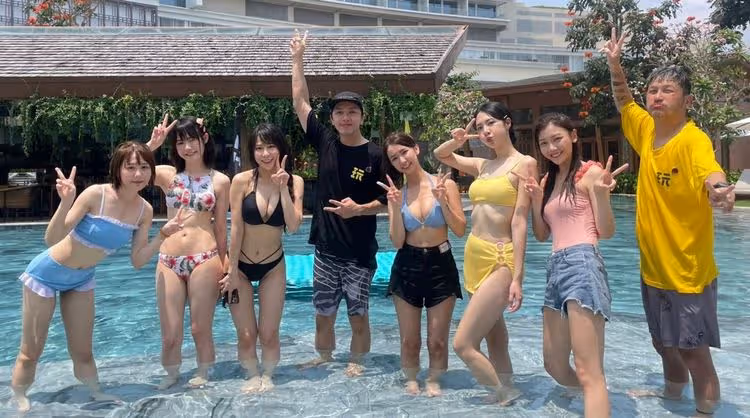 眾女神越南出外景展現女人香　嗨到一度中斷錄影