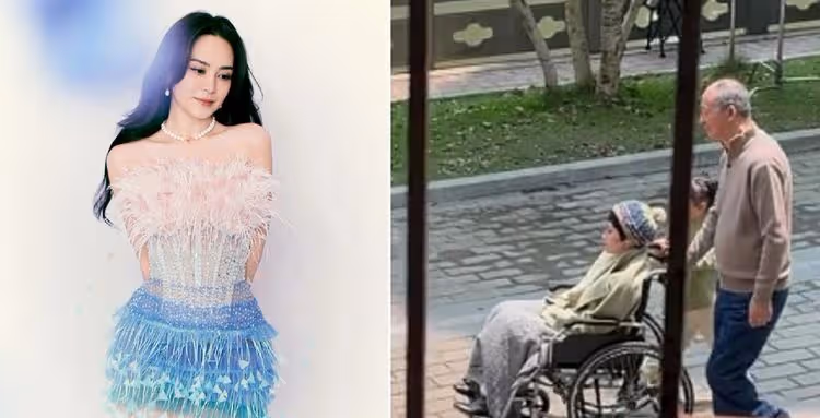 阿嬌坐輪椅滿臉病容被推著走！網友坐家中也能捕獲明星