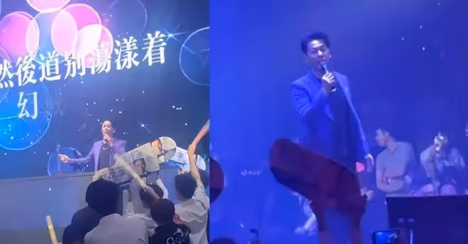 59歲港星內地酒吧商演,冷酷出場被批耍大牌,被嘲「裝大明星」