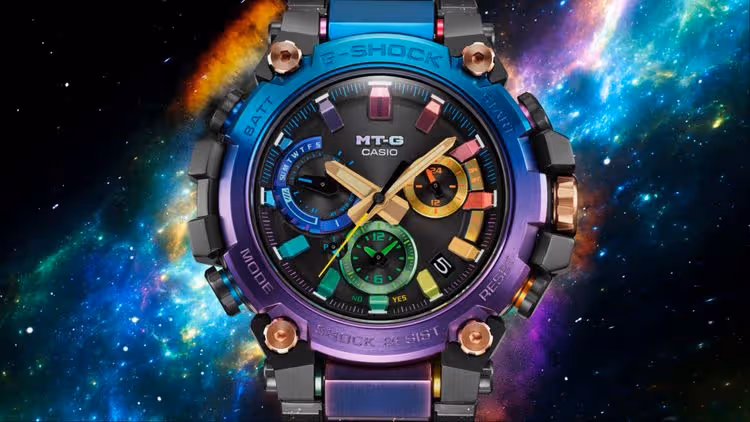 G-SHOCK浪漫銀河錶明開賣！　絕美藍紫漸層讓錶迷心癢癢