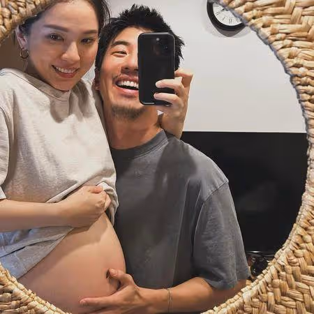 快訊/傅孟柏宣布當爸!甜娶交往11年美女經紀人 捧孕肚甜蜜同框
