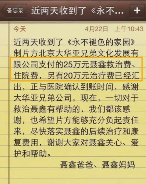 演員聶鑫:拍戲期間遭遇車禍,34歲去世,父母至今無法釋懷