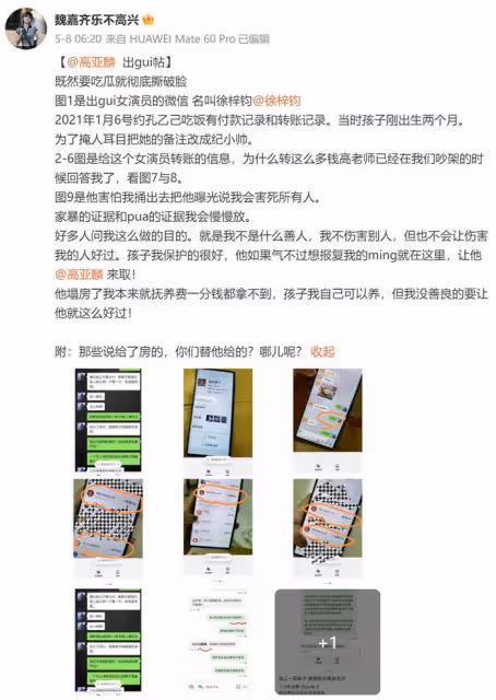 高亞麟與前妻丁克10年,51歲被曝孕期出軌北影校花,反轉來了!