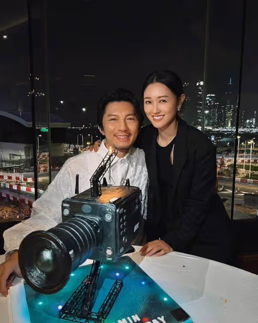 有心轉幕後?TVB當家小生袁偉豪與圈中好友慶生,生日蛋糕有玄機