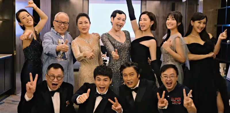 大製作豪門商戰港劇首播,預約數突破百萬,演員陣容豪華全是熟臉