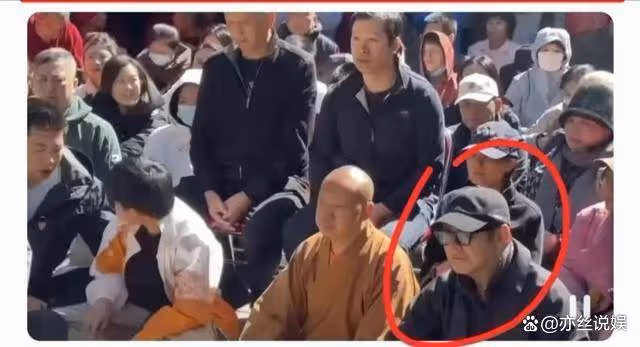 李連杰五台山虔誠禮佛,林虎大師親迎,保鏢護駕顯疲態