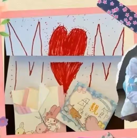 郭晶晶母親節曬照 兩個女兒為媽媽畫賀卡 7歲霍中怡會寫繁體字 