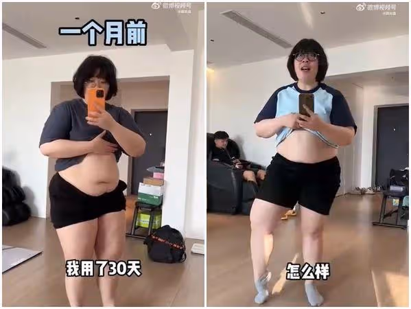 女星減肥1個月「腰圍、腿圍少10公分」!公開不節食成果 網驚:好明顯