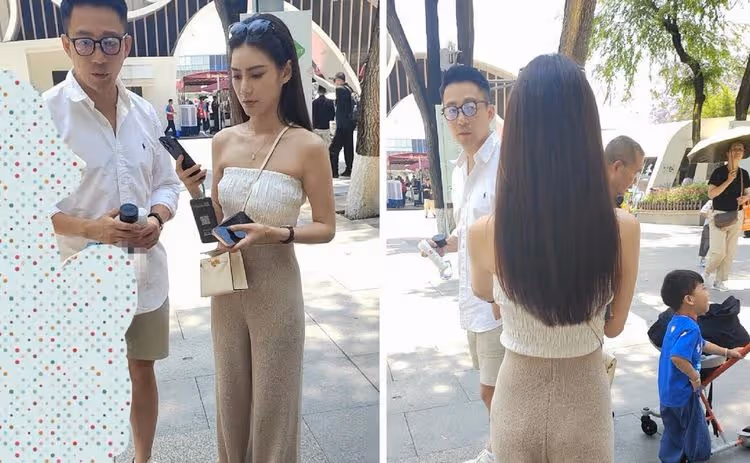 汪小菲帶未婚妻飛成都賞貓熊　她OOTD季節混亂被評「衣Q不如大S」