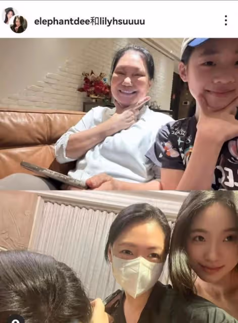 小S母親節獲女兒表白感動落淚,曬媽媽黃春梅,曝光其豪宅很敞亮