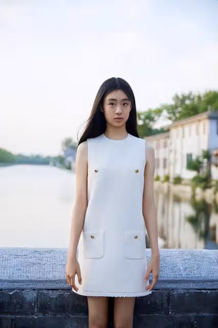 佟大為老婆曬與女兒合照，小美女像爸又像媽，身高超一米七好漂亮