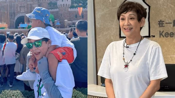 周潤發「前妻」再當外婆!愛女懷「二胎」肚大如籮,海邊拍「全家福」甜蜜溫馨