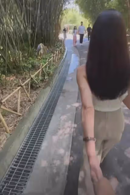 汪小菲攜女友現身四川,看熊貓吃自家酸辣粉,牽手高調撒糖超甜!