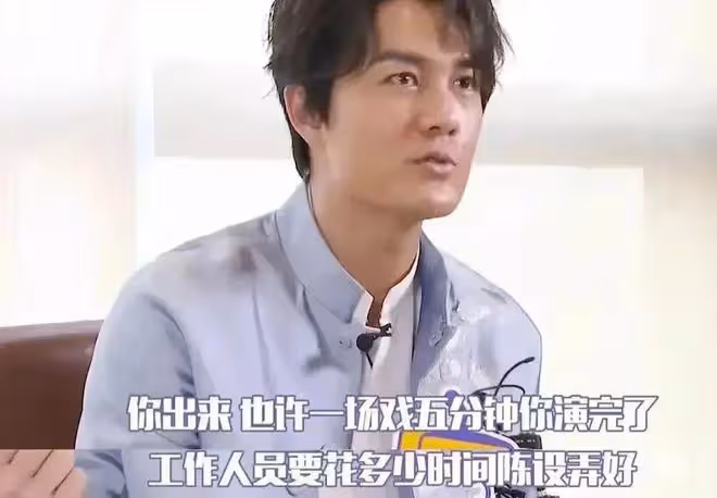 知名男星吐槽演員累,工作辛苦不如普通人,208們別賣慘了