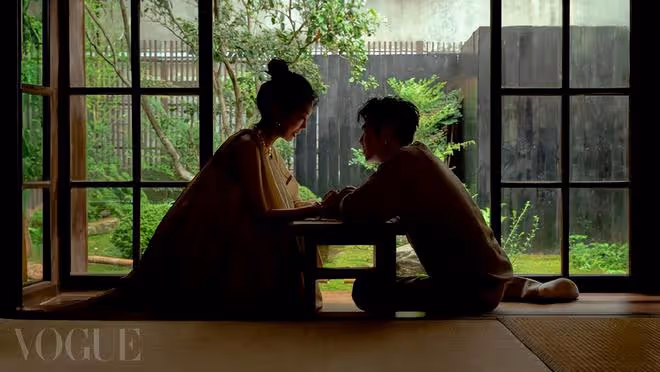 蕭敬騰與老婆拍大片，全程變「望妻眼戀愛腦」，50歲林有慧超級美