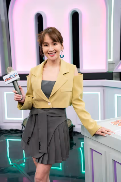女星蔡逸帆主持太揪心　淚灑攝影棚