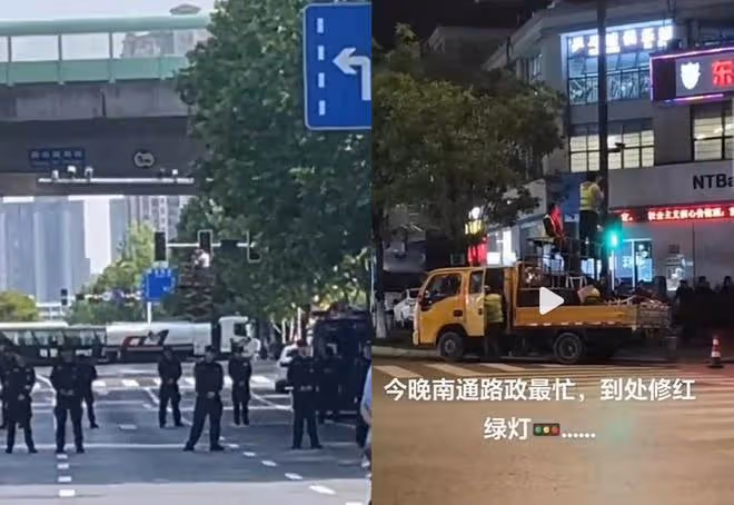 優優今天火化，現場擺滿飲料炸雞這次沒有空杯，渣土車被區別對待