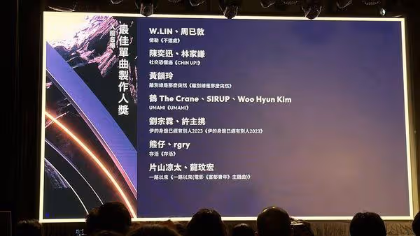 金曲獎35/完整入圍名單!林俊傑、熱狗搶歌王 鳳小岳叩關新人獎