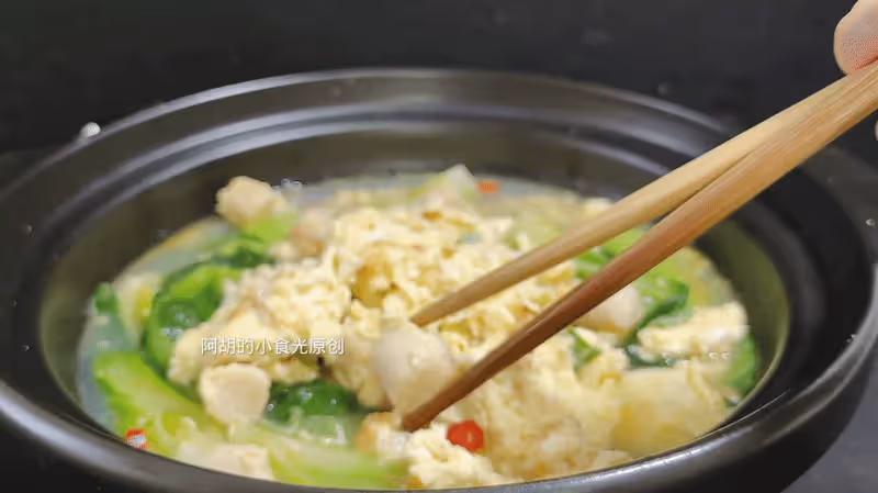 雞蛋和它完美一對,這個鮮美你懂得!三種食材出一碗,一口高蛋白、嫩到夾不住