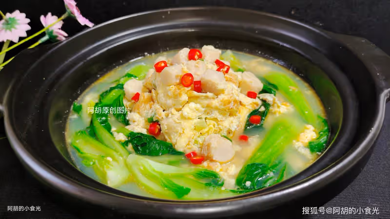 雞蛋和它完美一對,這個鮮美你懂得!三種食材出一碗,一口高蛋白、嫩到夾不住