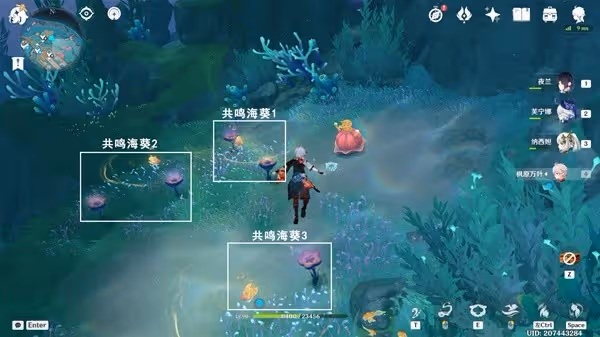 《原神》4.6舊日之海10個螺帽章魚解謎位置