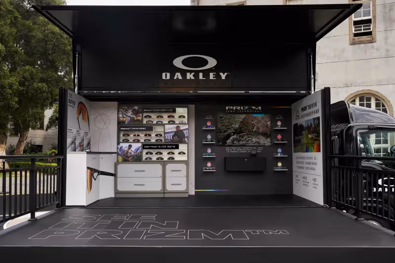 蔡凡熙熱血應援奧運　戴Oakley運動眼鏡自信挑戰備戰體驗場