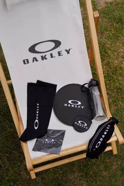 蔡凡熙熱血應援奧運　戴Oakley運動眼鏡自信挑戰備戰體驗場