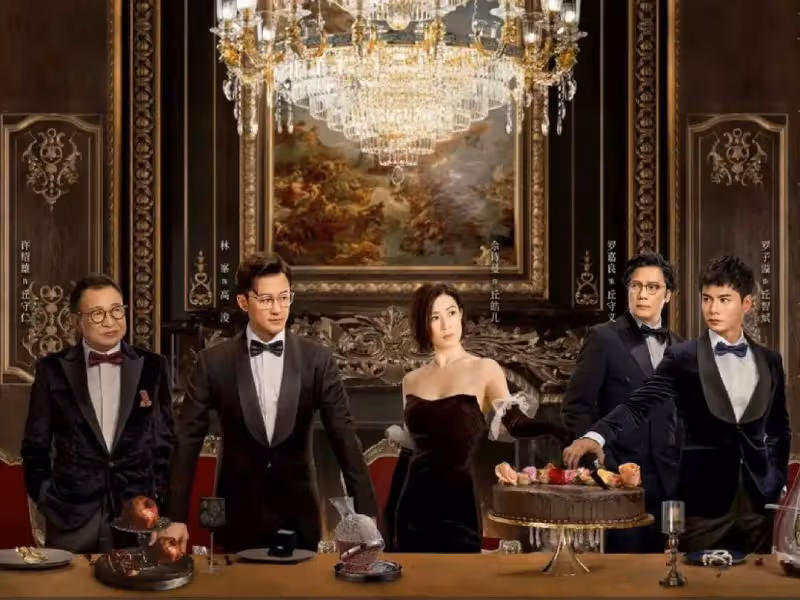 大製作豪門商戰港劇最近播出,預約數突破百萬,演員陣容豪華全是熟臉