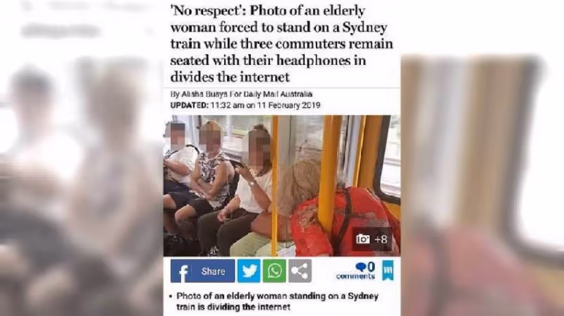 站都站不穩!駝背阿嬤搭公車「一群少年堅持不起身」引爭議,孫子出面「他們沒做錯」大家都閉嘴了!