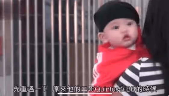張柏芝三胎剛出生就做瑜伽太可愛，正面萌照首曝光，長相像二哥