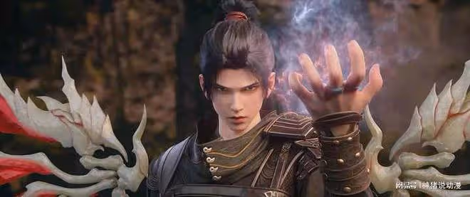 費天出手，天火尊者臉被打腫，蕭炎霸氣救人，雷幻身之秘被破解