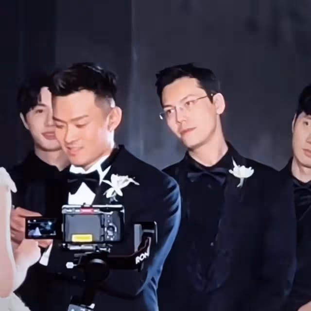 林晉諾婚禮明星齊聚!陳偉霆當伴郎上演「眼鏡殺」,張馨月好驚艷