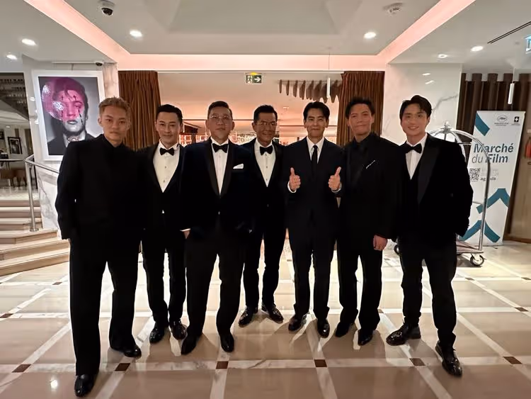 彭于晏現身香港之夜　坎城同框古天樂