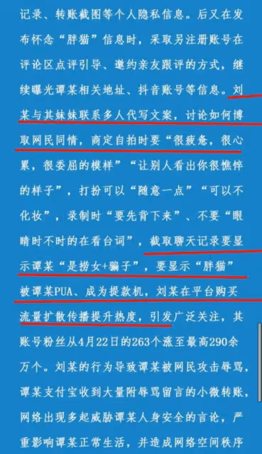 反轉！警方通報胖貓事件，譚竹不構成詐騙，網友被胖貓姐姐耍了