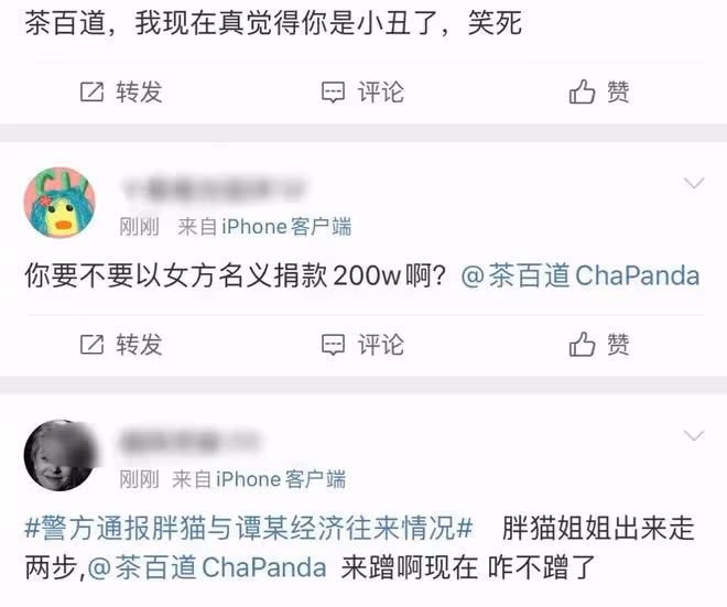 反轉！警方通報胖貓事件，譚竹不構成詐騙，網友被胖貓姐姐耍了