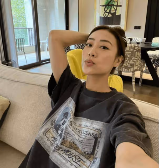 29歲TVB前女星大曬白滑長腿!嫁富二代老公後定居上海!