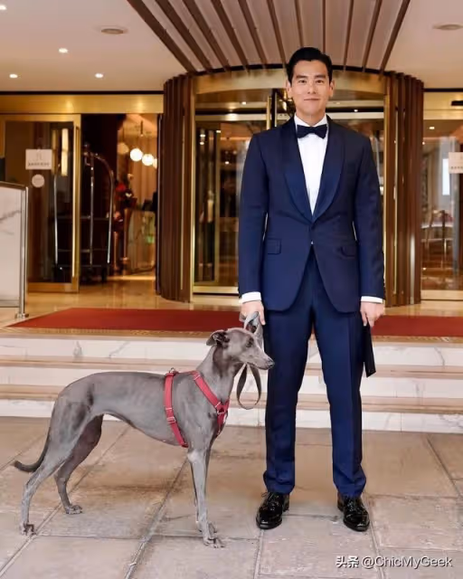 彭于晏一蹦三尺高搶鏡坎城!帶愛犬亮相,串門別劇組紅毯!