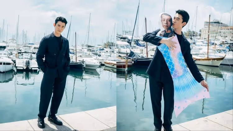 吳慷仁前進坎城當Burberry「海王」　導演楊雅喆化身美人魚作伴