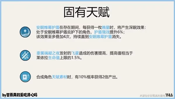 《原神》4.6版萊依拉養成指南